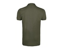 Męska koszulka polo klasyczna, krótki rękaw - Army