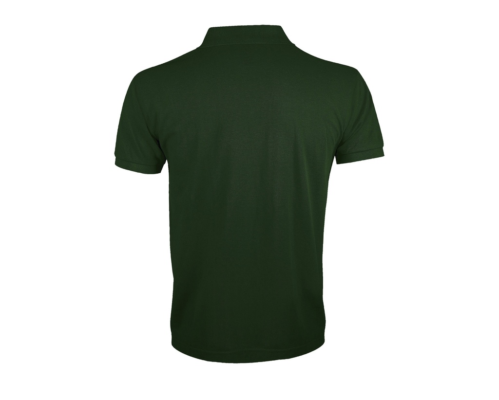 Męska koszulka polo klasyczna, krótki rękaw - Bottle Green