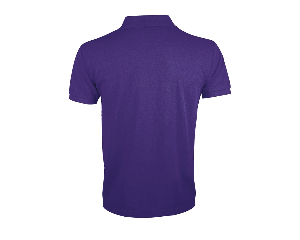 Męska koszulka polo klasyczna, krótki rękaw - Dark Purple