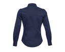 Damska koszula slim z długim rękawem Eden - Dark Blue