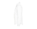 Damska koszula slim z długim rękawem Eden - White