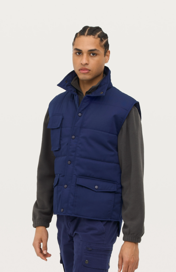 Kamizelka robocza z kieszeniami - Dark Grey (Solid)