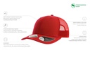 Czapka Bryce - Red