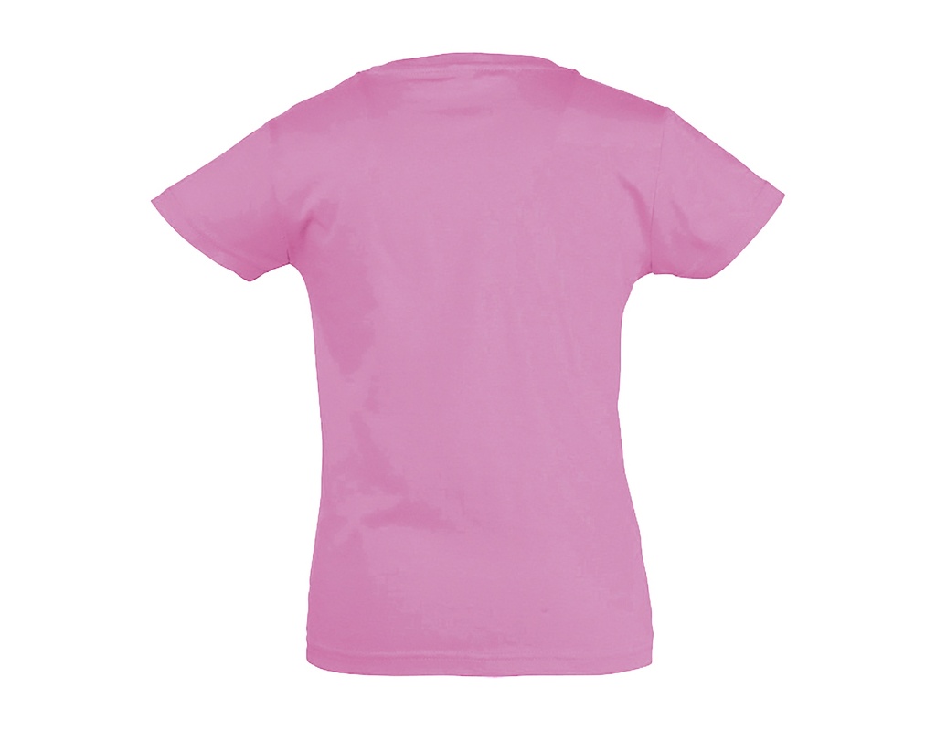 Koszulka dziecięca Slim z krótkim rękawem Cherry - Orchid Pink