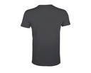 T-Shirt Slim z Krótkim Rękawem - Dark Grey (Solid)