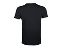 T-Shirt Slim z Krótkim Rękawem - Deep Black