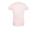 T-Shirt Slim z Krótkim Rękawem - Heather Pink