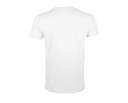 T-Shirt Slim z Krótkim Rękawem - White