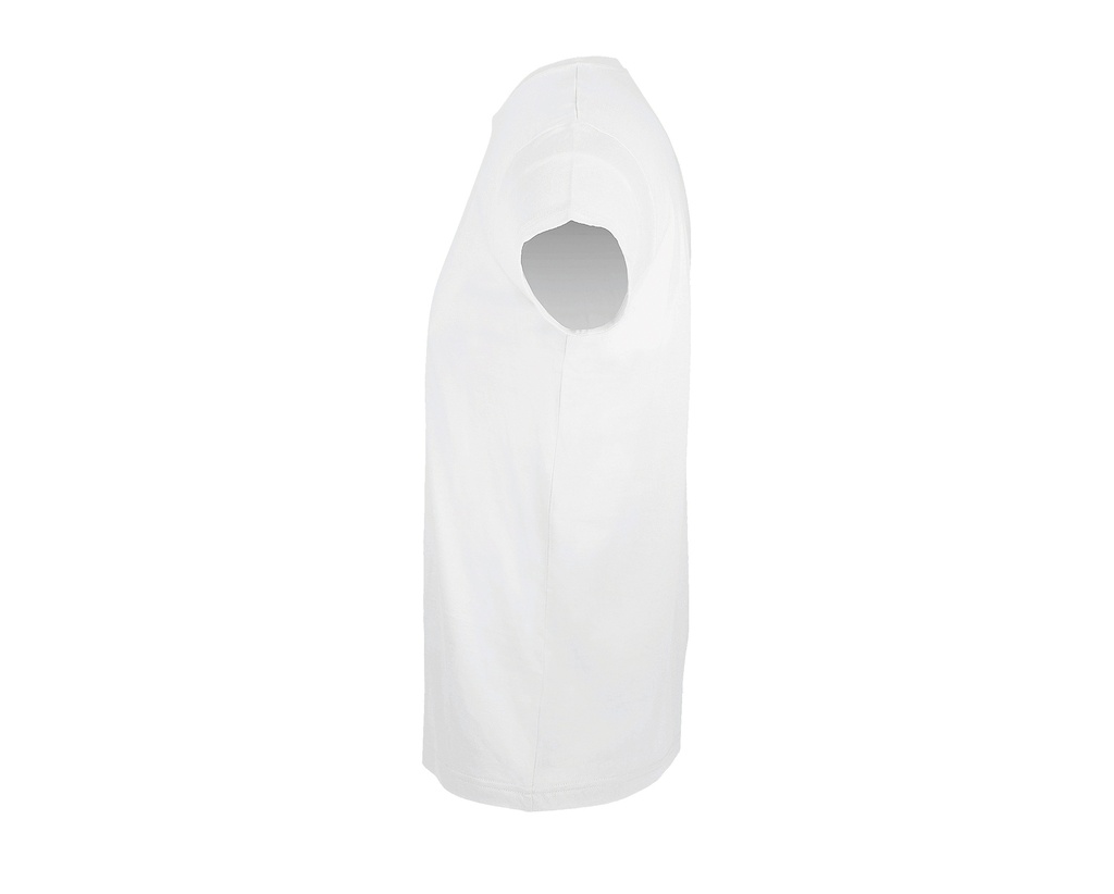 T-Shirt Slim z Krótkim Rękawem - White