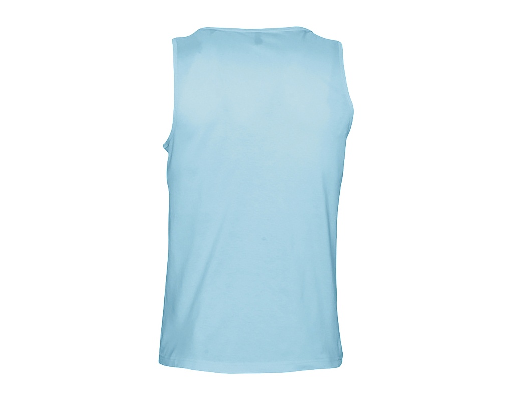 Męski Tank Top Bez Rękawów - Atoll Blue
