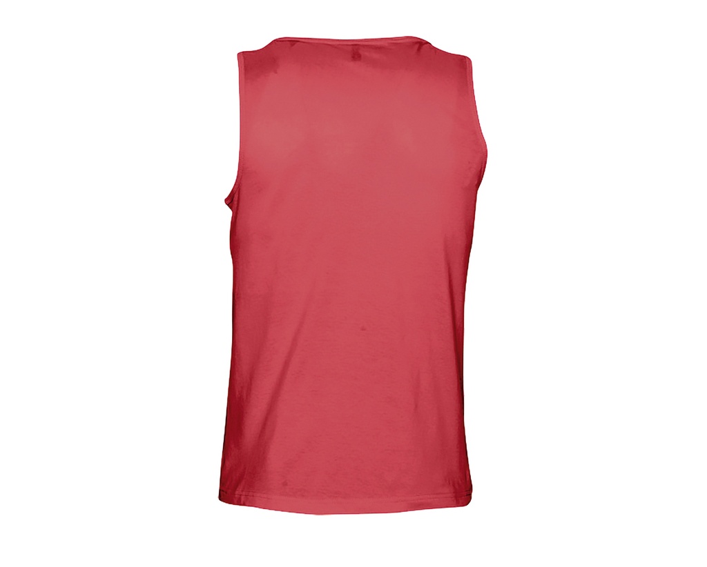 Męski Tank Top Bez Rękawów - Red