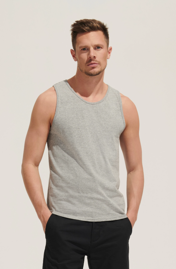 Męski Tank Top Bez Rękawów - Royal Blue 241