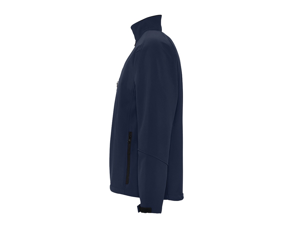 Męska Kurtka Softshell z Kieszeniami - Abyss Blue