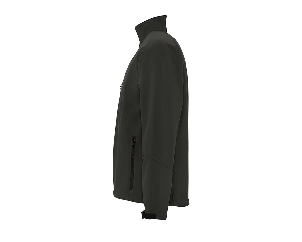 Męska Kurtka Softshell z Kieszeniami - Black