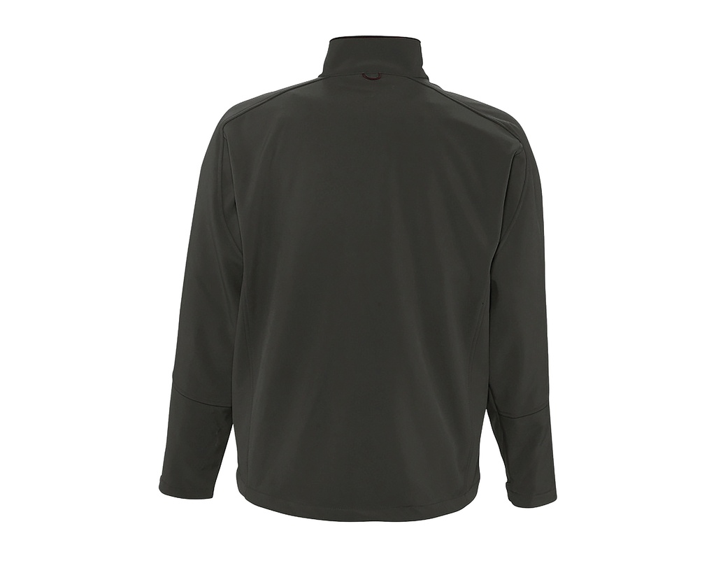 Męska Kurtka Softshell z Kieszeniami - Charcoal Grey (Solid)