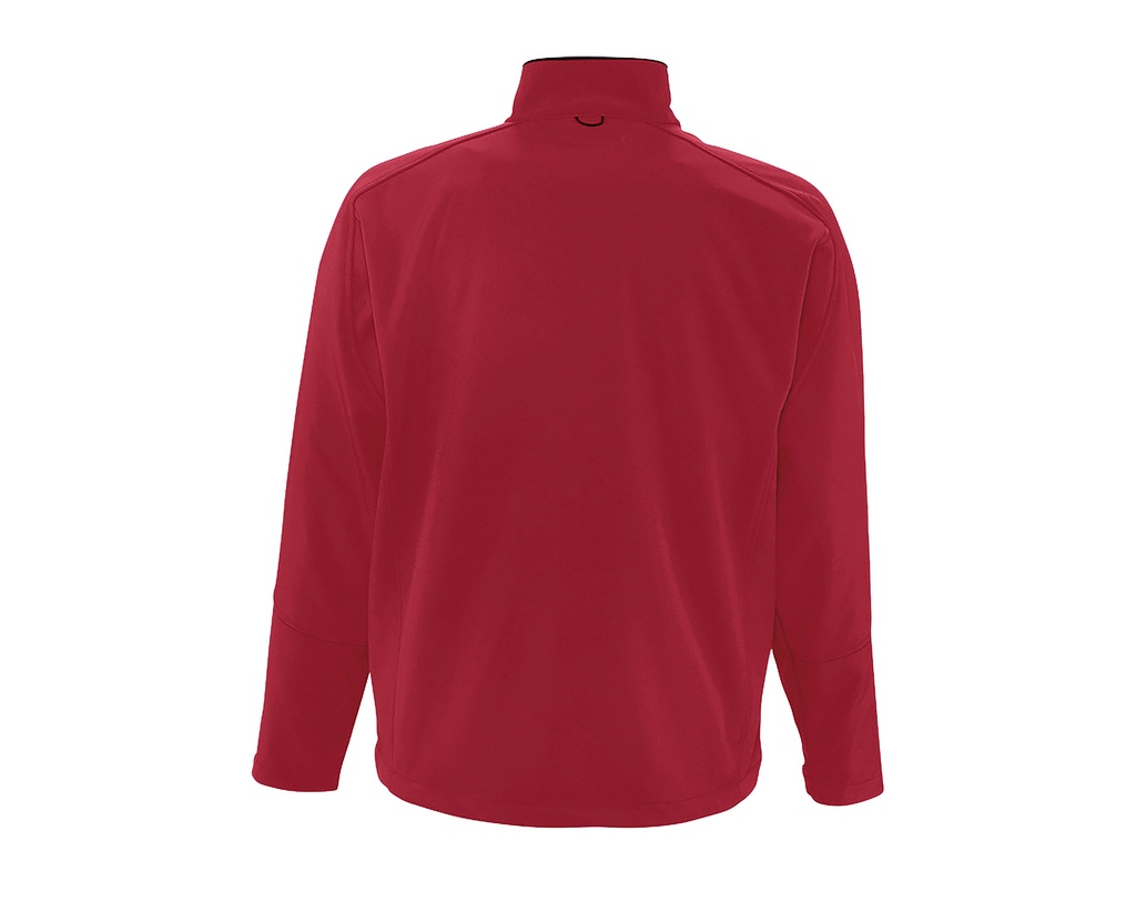 Męska Kurtka Softshell z Kieszeniami - Pepper Red
