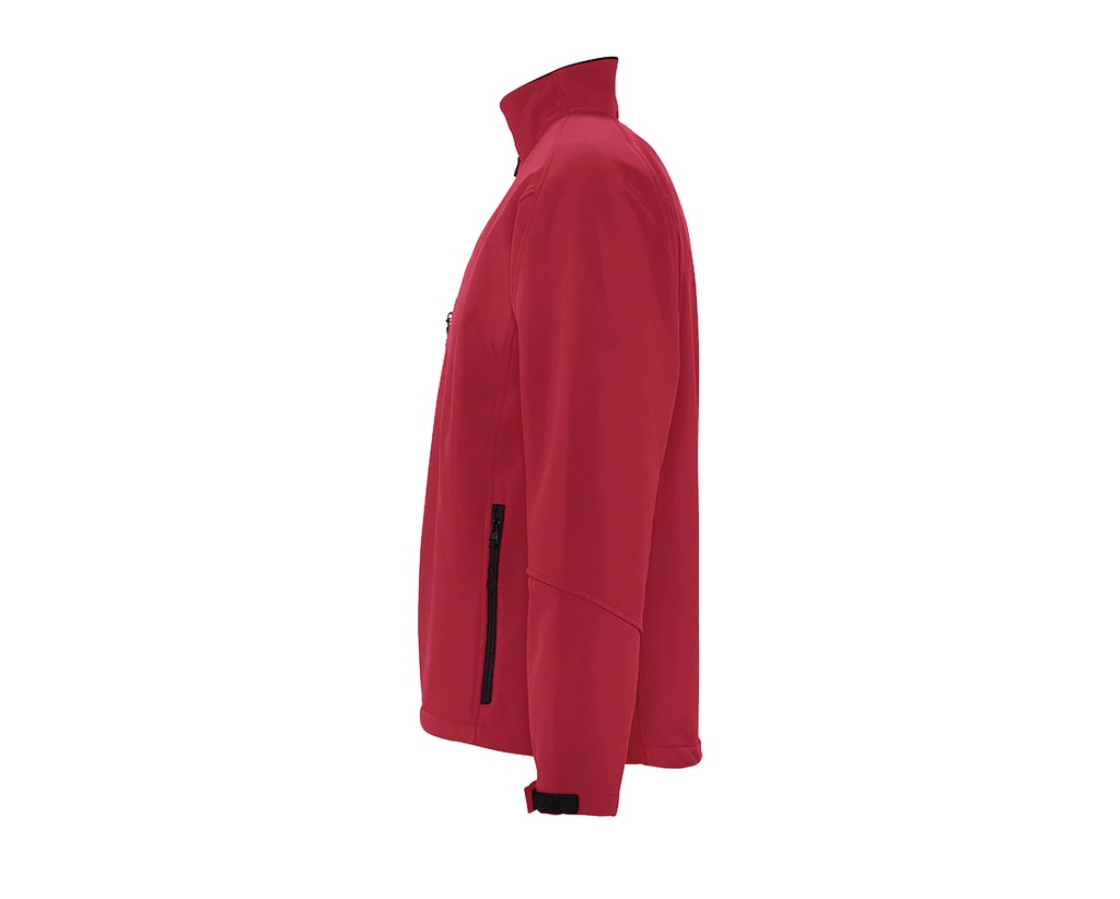 Męska Kurtka Softshell z Kieszeniami - Pepper Red