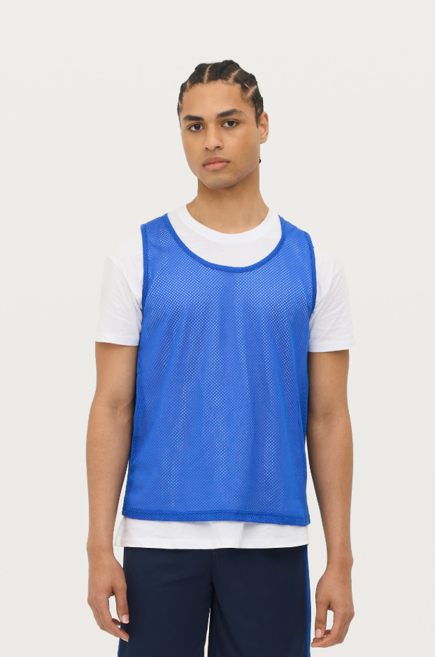 Koszulka Siatkowa Bez Rękawów - Royal Blue