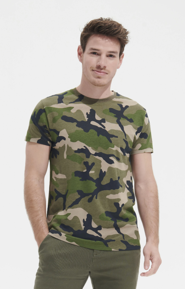 Męski T-shirt Moro - Camo