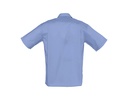 Koszula klasyczna z krótkim rękawem - Middle Blue