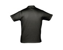 Męskie polo z dzianiny jersey, klasyczne - Deep Black