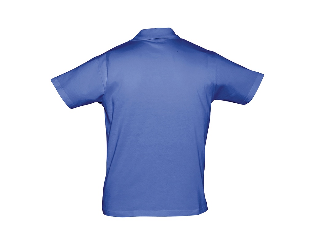 Męskie polo z dzianiny jersey, klasyczne - Royal Blue 241