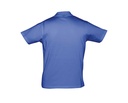 Męskie polo z dzianiny jersey, klasyczne - Royal Blue 241