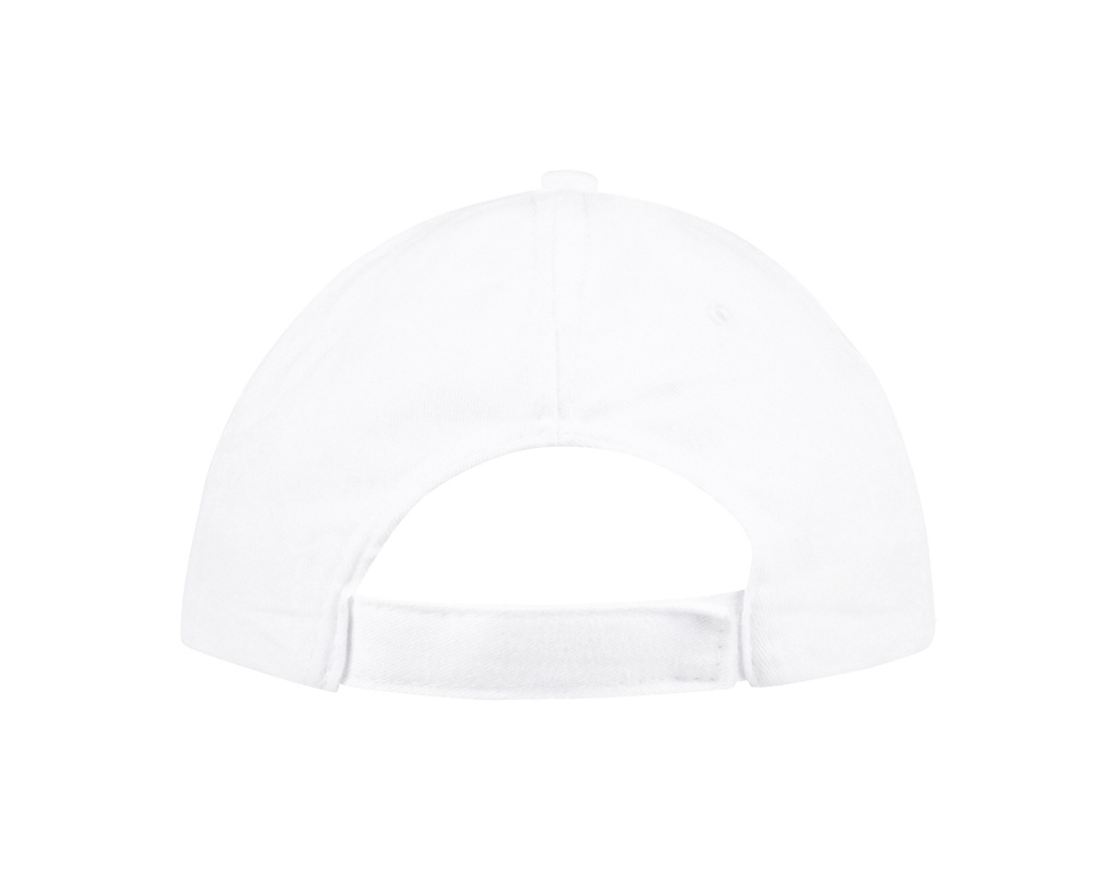 Czapka bawełniana z regulacją - White