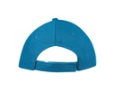 Czapka bawełniana z regulacją - Aqua