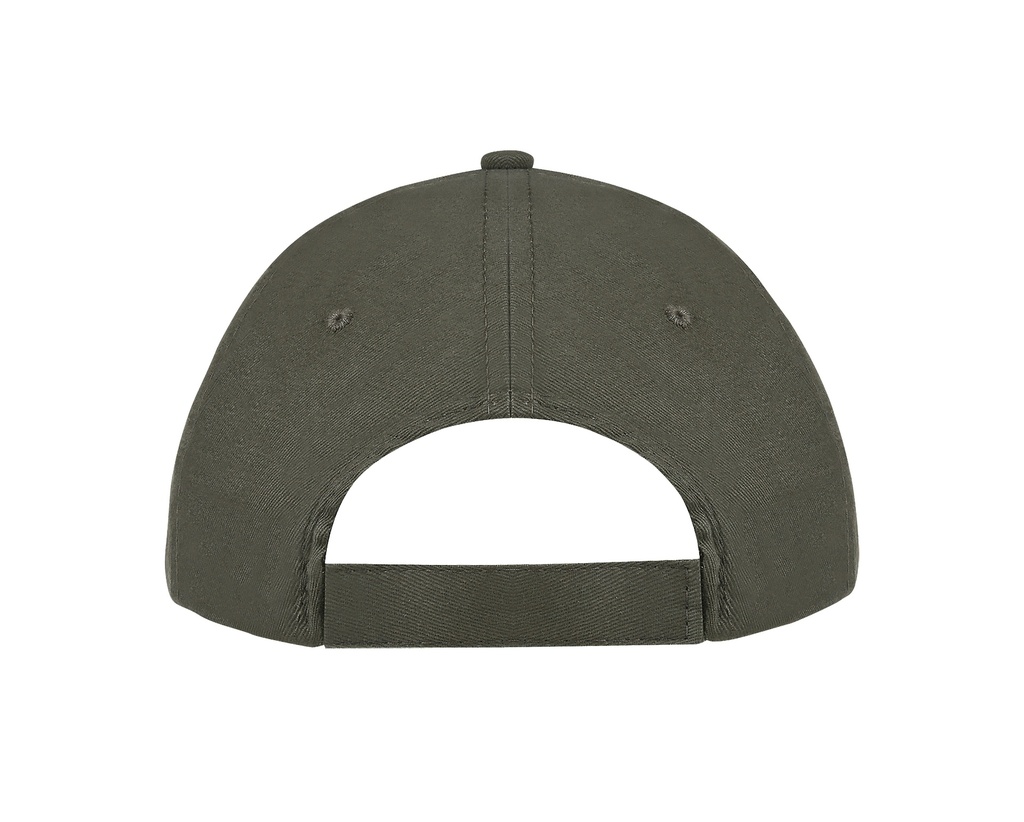 Czapka bawełniana z regulacją - Army & Beige