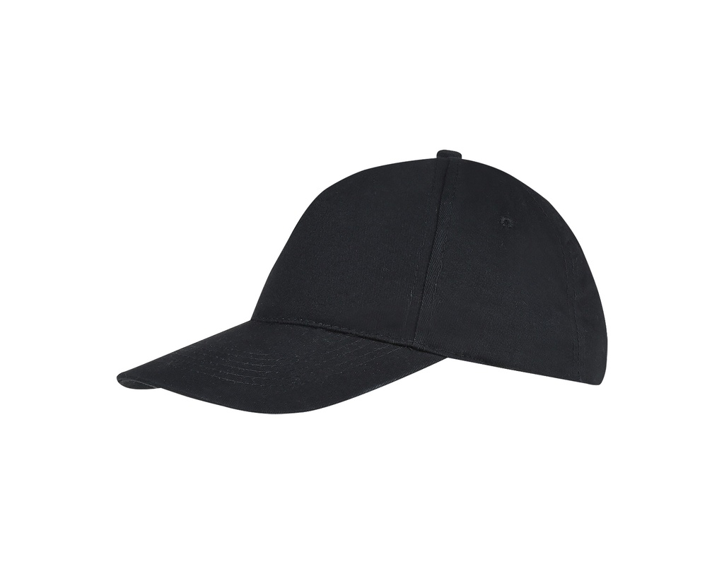 Czapka bawełniana z regulacją - Black