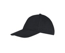 Czapka bawełniana z regulacją - Black
