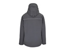 Damski ocieplany softshell slim z kapturem - Charcoal Grey (Solid)