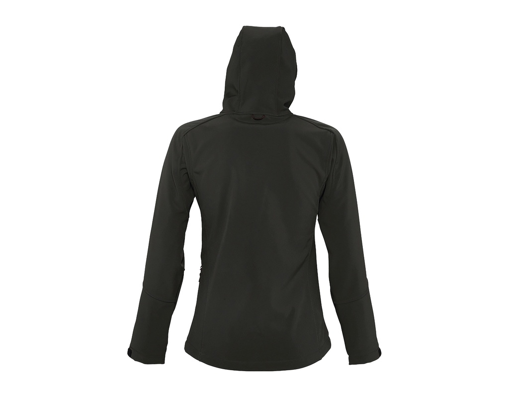 Damska kurtka softshellowa z kapturem - Black