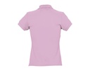 Damska koszulka polo, dopasowana - Pink