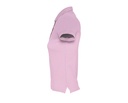 Damska koszulka polo, dopasowana - Pink