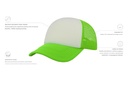 Czapka Rapper - White & Green Fluo