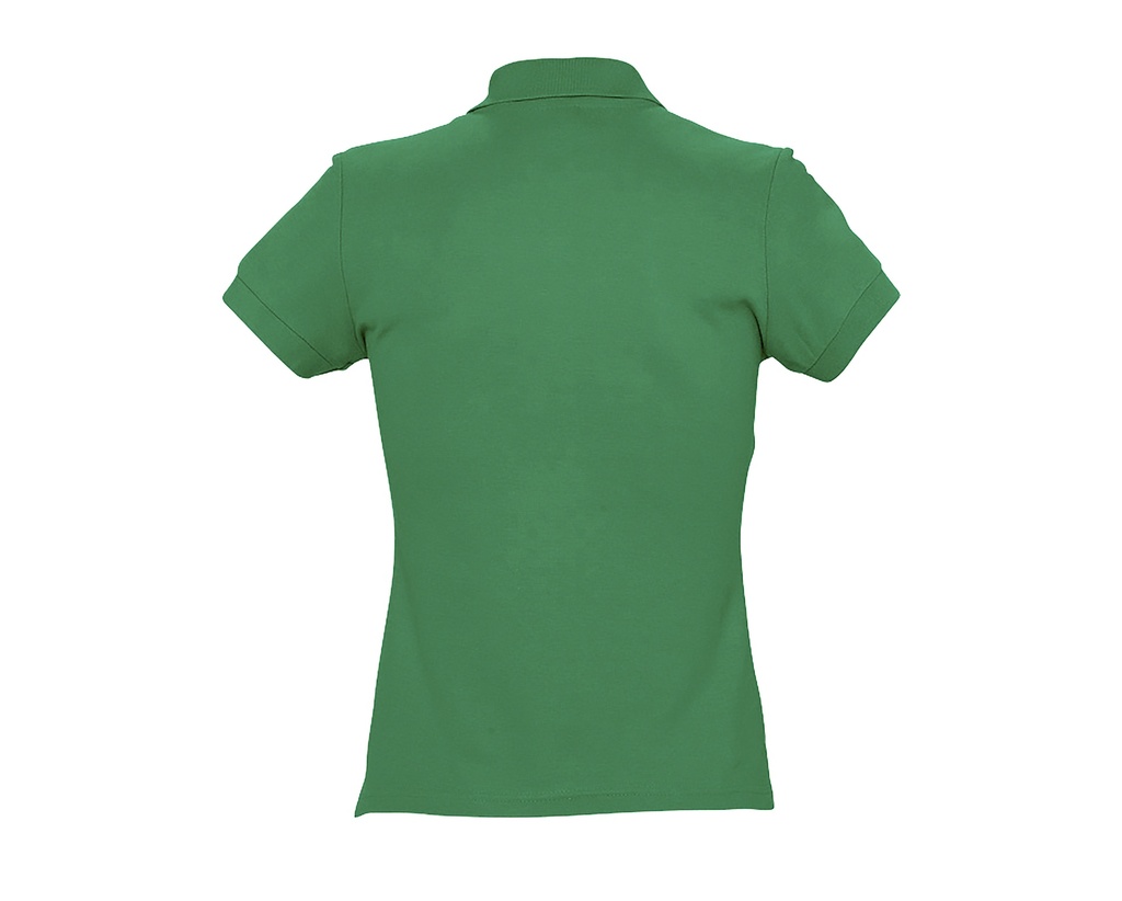 Damska koszulka polo, dopasowana - Kelly Green