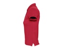 Damska koszulka polo, dopasowana - Red