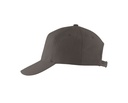 Czapka pięciopanelowa z regulacją - Carbon Grey