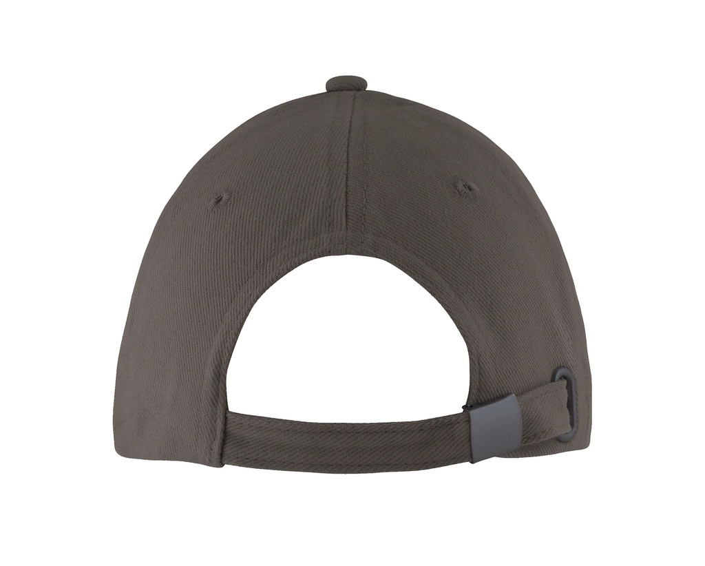 Czapka pięciopanelowa z regulacją - Carbon Grey