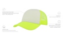 Czapka Rapper - White & Yellow Fluo