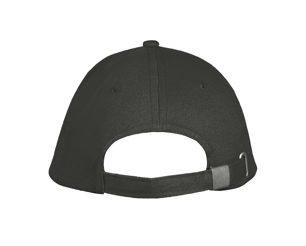 Czapka pięciopanelowa z regulacją - Dark Grey (Solid) & Light Grey (Solid)