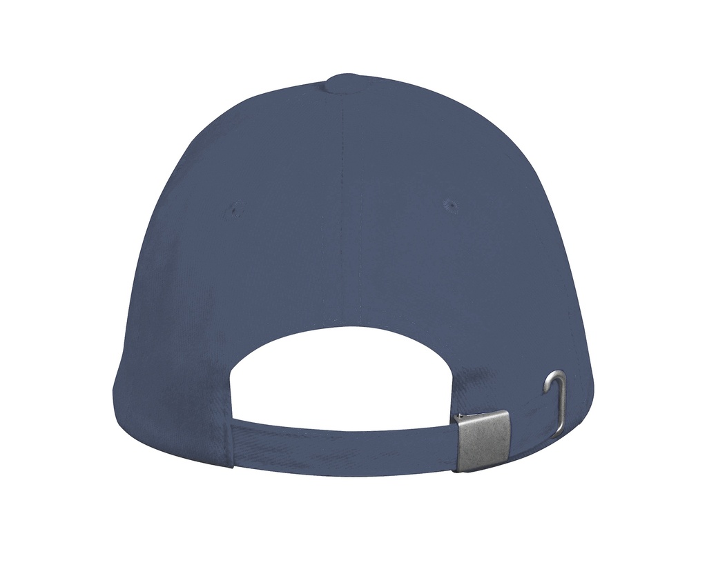 Czapka pięciopanelowa z regulacją - Denim