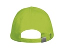 Czapka pięciopanelowa z regulacją - Lime