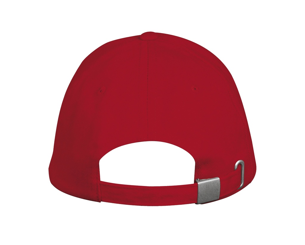 Czapka pięciopanelowa z regulacją - Red