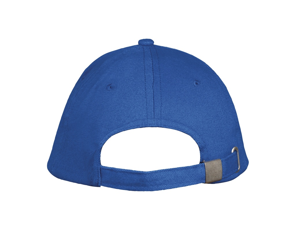 Czapka pięciopanelowa z regulacją - Royal Blue 241 & White