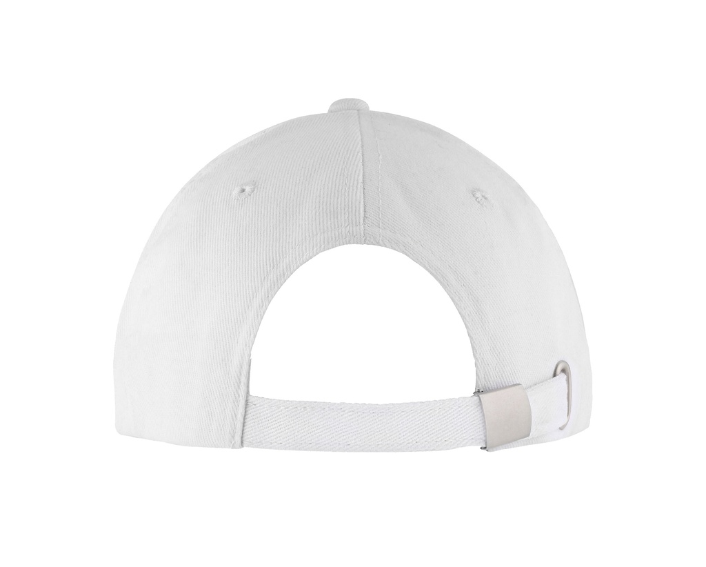 Czapka pięciopanelowa z regulacją - White & Navy