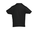 Koszulka dziecięca klasyczna, krótki rękaw - Deep Black