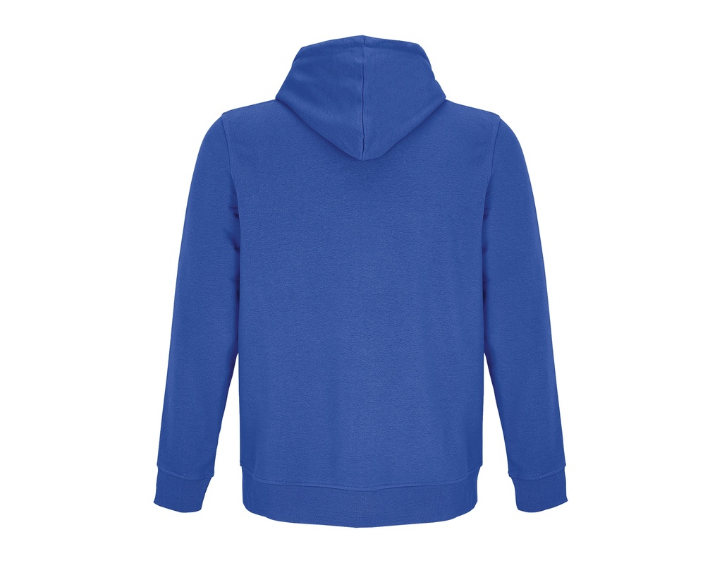 Bluza Unisex z Kapturem na Zamek - Royal Blue 241